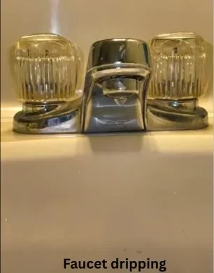 Kitchen Remodeling Temecula – Dripping Faucet Before Plumbing Fixture Upgrade