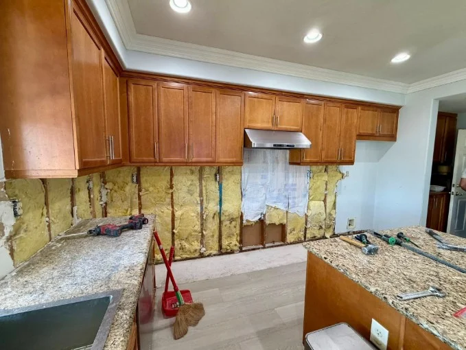 Kitchen Demolition Temecula CA – Full Gut to Studs Controlled Tear-Out