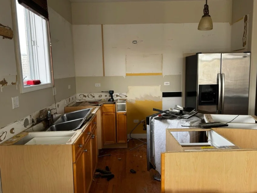 Kitchen Remodeling Temecula – Subfloor Inspection After Kitchen Tear-Out