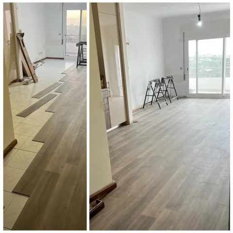 Kitchen Remodeling Temecula – Engineered Hardwood Kitchen Flooring Transition