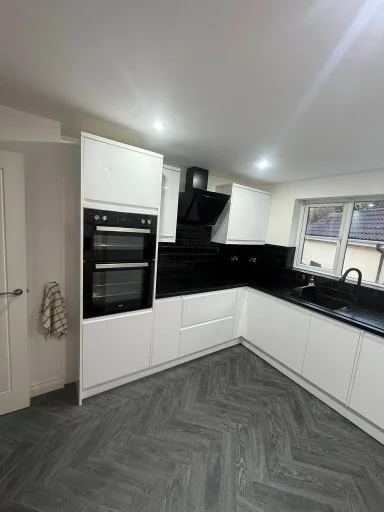 Kitchen Remodeling Temecula – Subfloor Leveling and Moisture Barrier Before Install