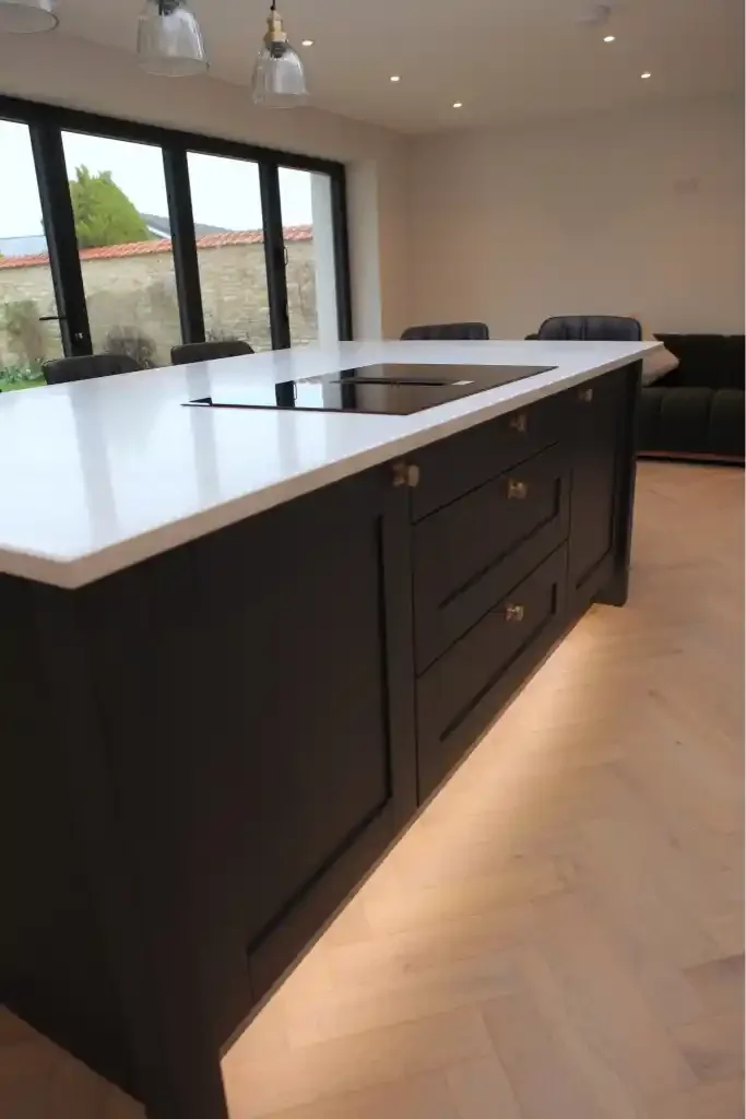 Kitchen Lighting Installation Temecula CA – Recessed LED Cans Installed