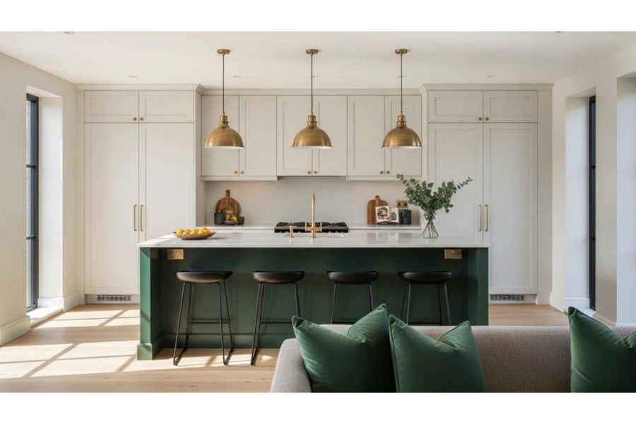 open concept kitchen conversion